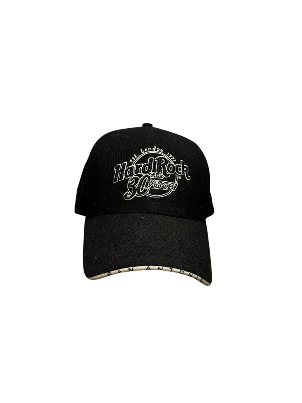Hard Rock Cafe 30 Years San Antonio Love All Serve All Adjustable Hat Cap